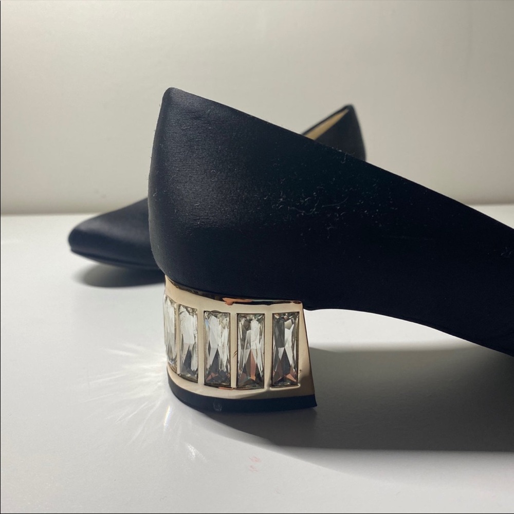 Anne Klein diamond heels